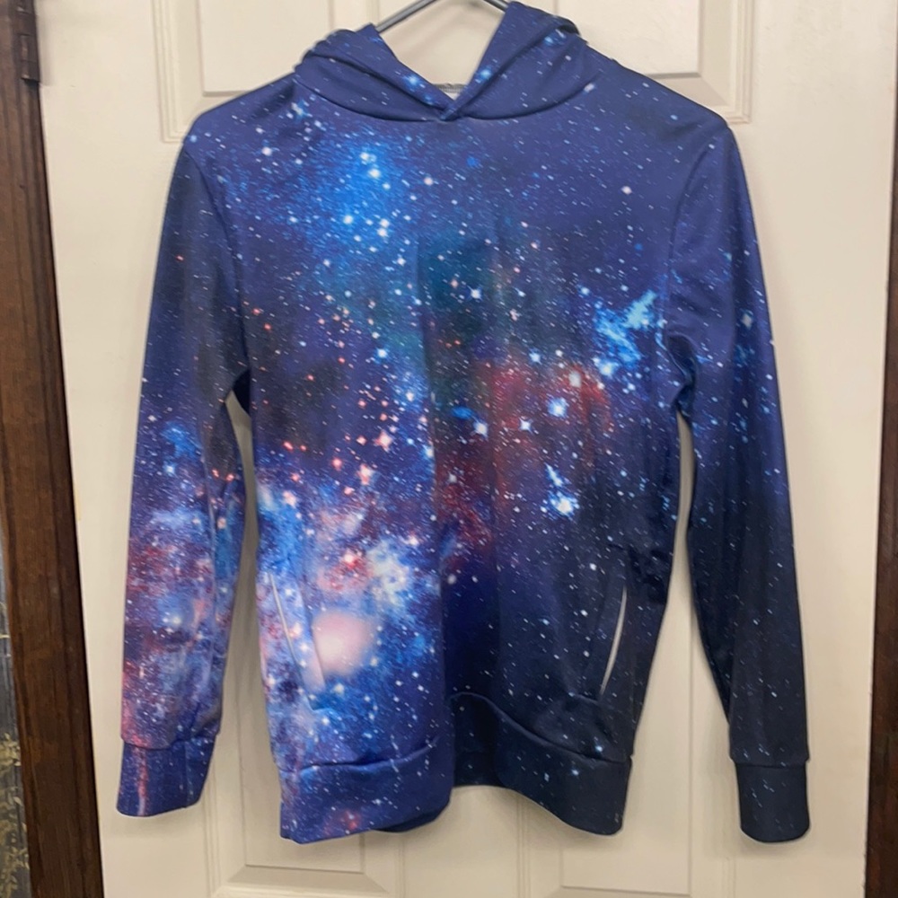 Galaxy hoody with pockets